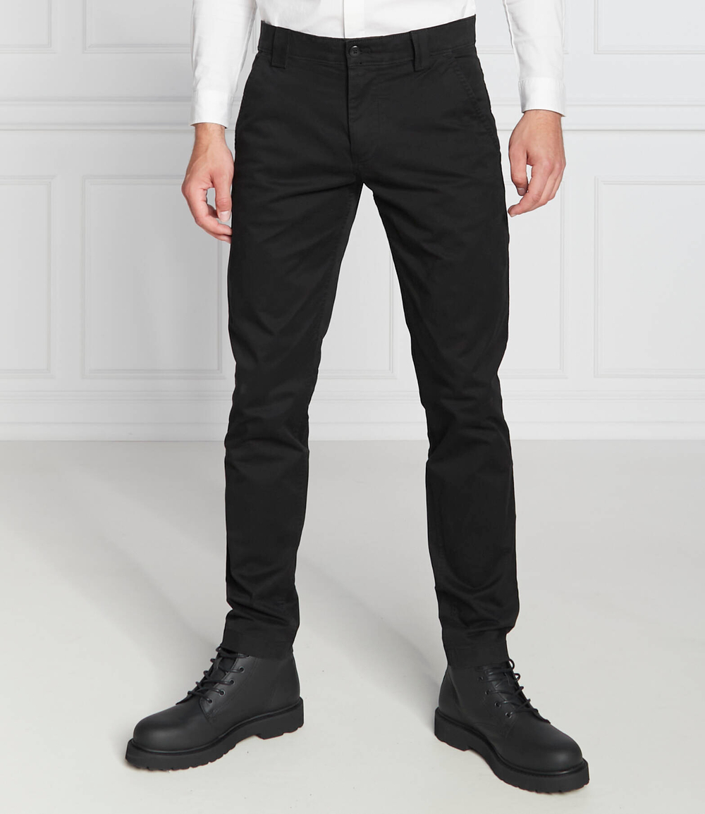 чиносы scanton Tommy Jeans - черный(DM0DM09595)
