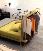 Двуспальная металлическая кровать