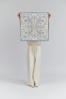 ПЛАТОК хлопок | 65х65 | (290-07) «Ақбұлақ»