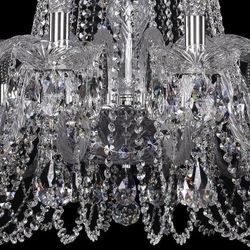 Подвесная люстра Bohemia Ivele Crystal 1402 1402/18/400/Ni