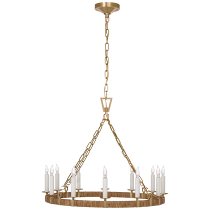 Люстра Visual Comfort Darlana Medium Wrapped Ring Chandelier