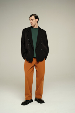 Брюки широкие | ochre