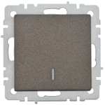 Выключатель 1-кл. СП BRITE ВС10-1-1-БрТБ 10А с индик. механизм бронза IEK BR-V10-1-10-K45