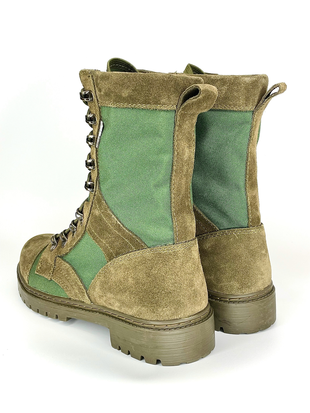 Берцы ДОФ 5000-03 облегчённые хаки (велюр и кордура)