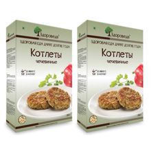 Здороведа Котлеты чечевичные 280 г, 2 шт