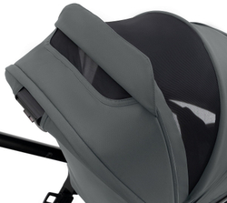 Коляска Agex Prima Pro 3 в 1 с автокреслом i-Team Black APP633 Grey (Серый)