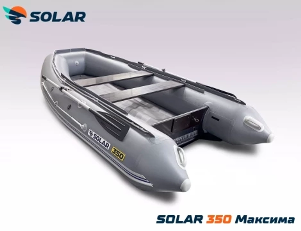 Лодка надувная моторная solar-350 к (максима)