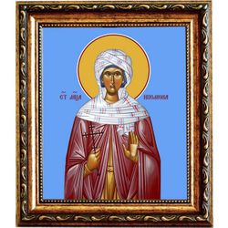 Ипомона (Ипомони) святая мученица. Икона на холсте.