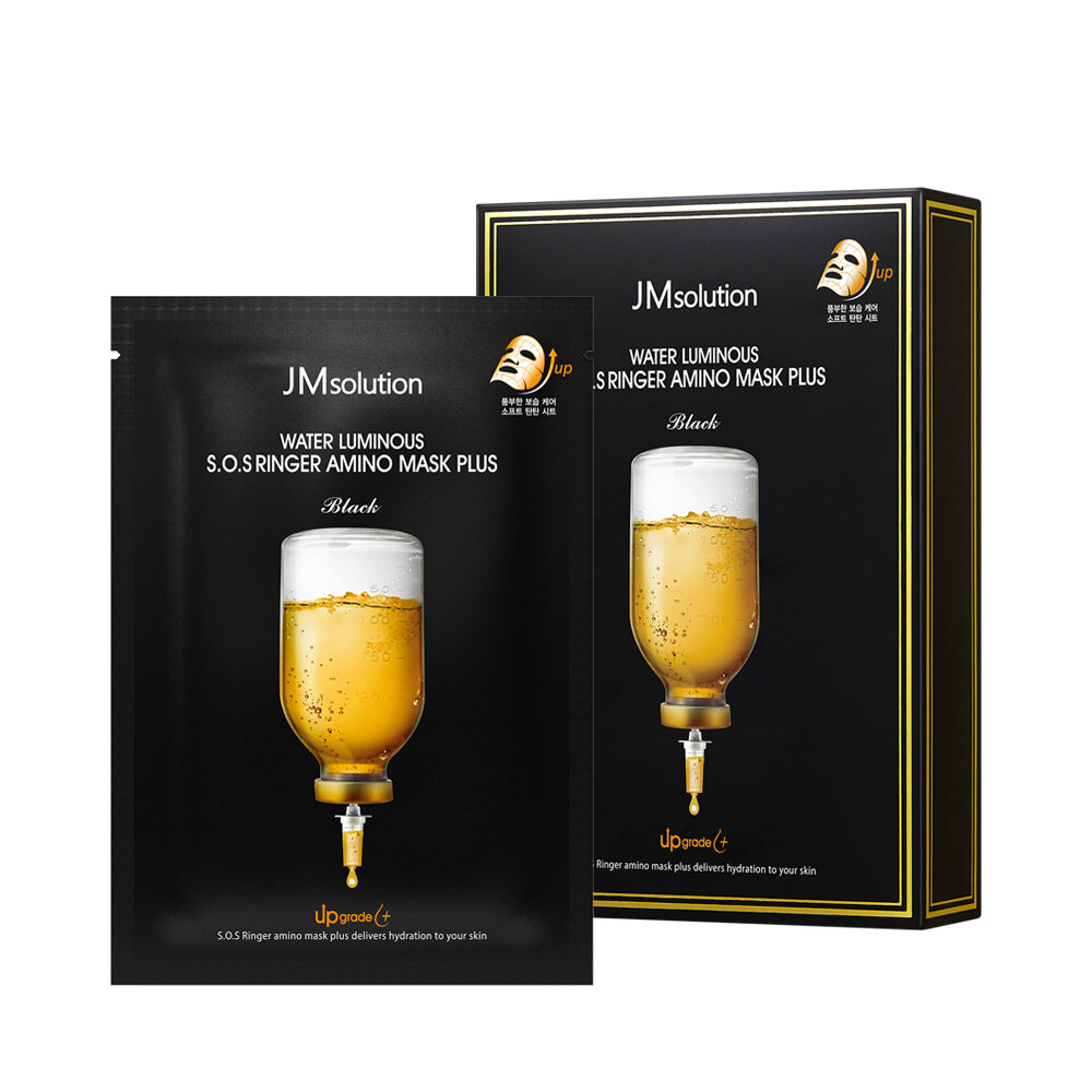 JMSOLUTION Укрепляющая тканевая маска С АМИНОКИСЛОТАМИ Water Luminous S.O.S. Ringer Amino Mask (35 мл)