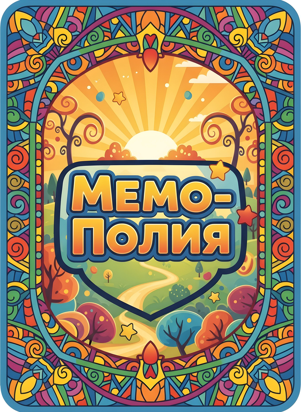Настольная игра Мемо-Полия "Достопримечательности Адыгеи"