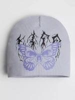 Шапка для девочки трикотажная осенняя y2k