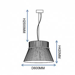 Подвесной светильник Imperiumloft PEO A peo01