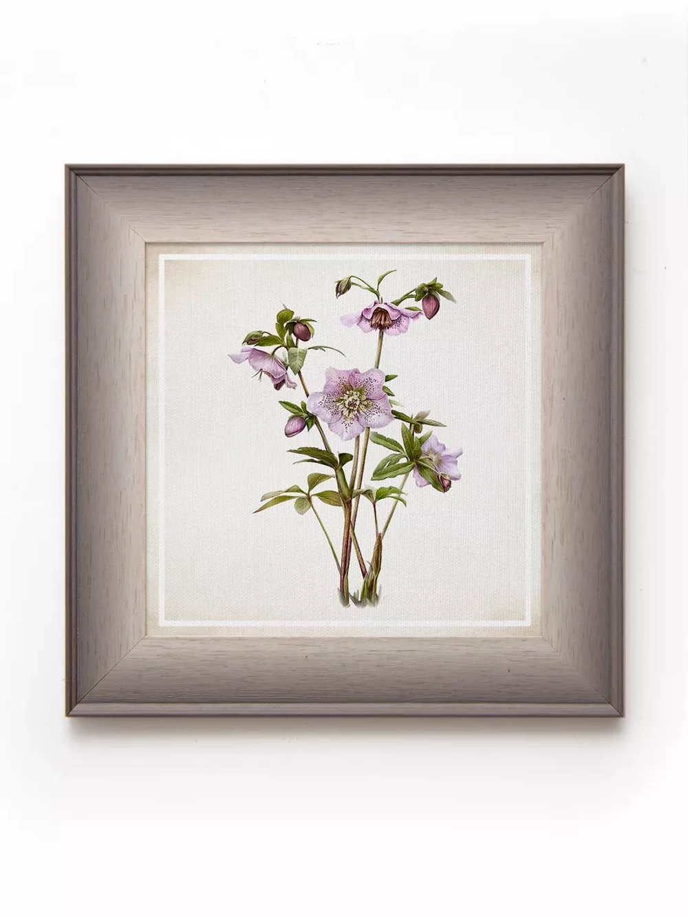 Картина на стену на холсте "Весенний прованс" 27*27 см