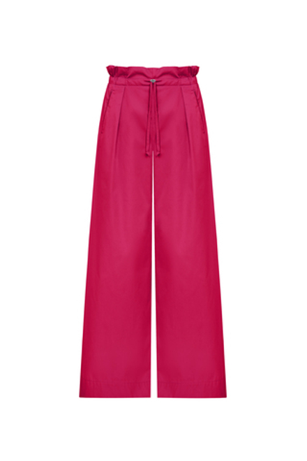 Брюки палаццо (хлопок,п/э)