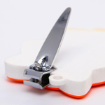 3612543 Детские, маникюрные щипчики - книпсеры «Лисичка» с резиновой игрушкой