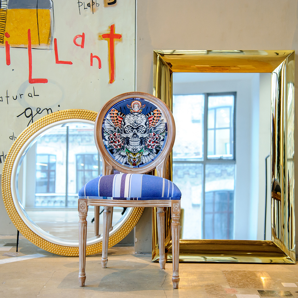 Стул Объект мечты Краниум деним