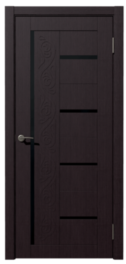 Межкомнатные двери FLOR Азалия, Акация черная