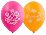 Шар (14"/36 см) 8 Марта 50 шт.