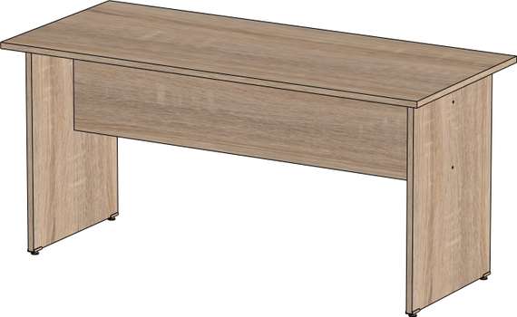 Стол письменный Стандарт Про дуб сонома