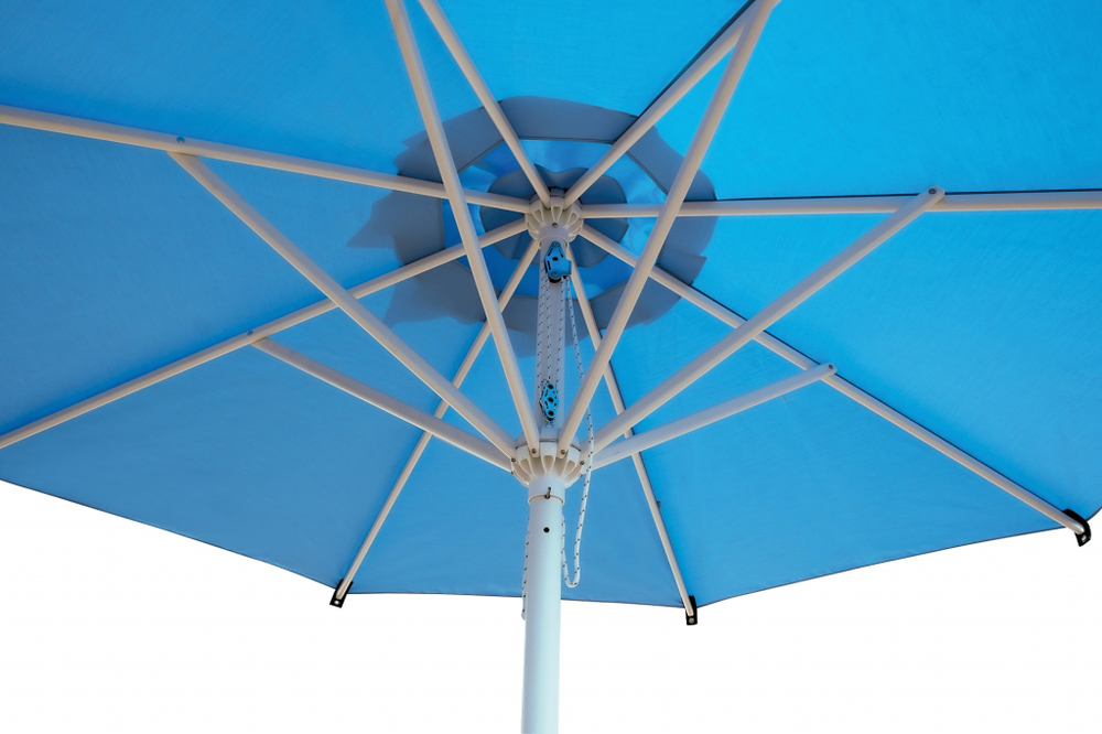 Зонт профессиональный Ø3.5 м Scolaro Rimini Standard, белый, слоновая кость