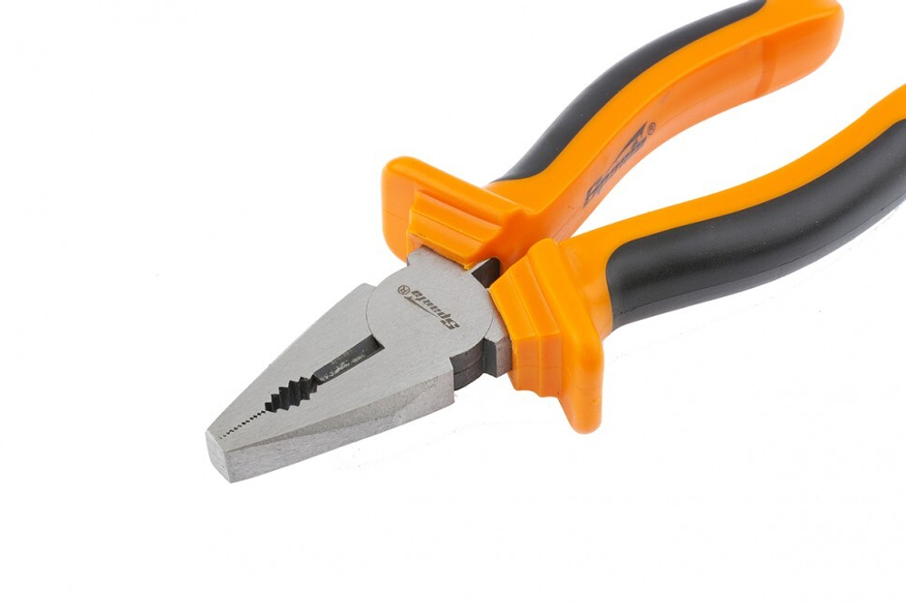 Плоскогубцы комбинированные Comfort, 200 мм, шлифованные, двухкомпонентные рукоятки Sparta