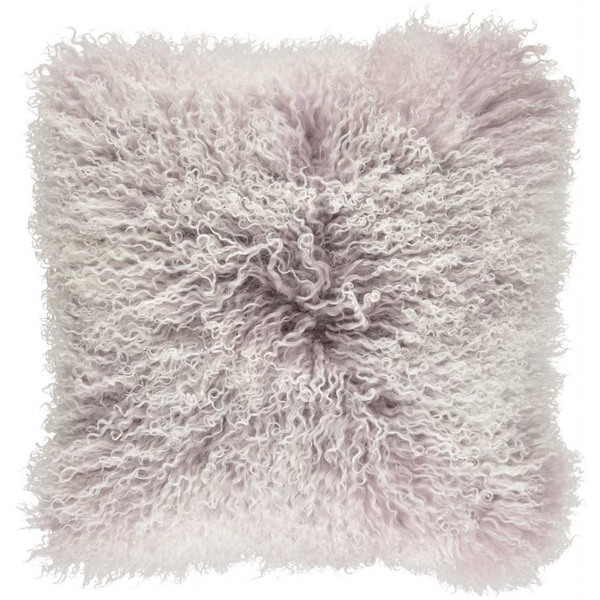 nan SNOW TIBETAN CLOUD Подушка мех Natures Collection 40x40 Розовый