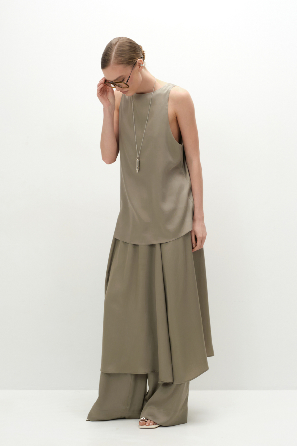 Брюки струящиеся