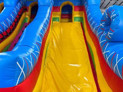 Коммерческий надувной батут «Парк развлечений» 10*6*6 м