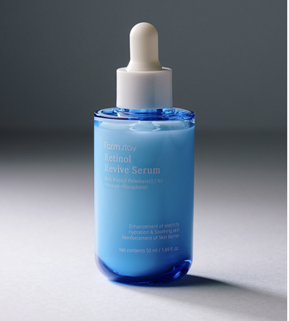 FarmStay Retinol Revive Serum Сыворотка для лица с ретинолом и центеллой азиатской