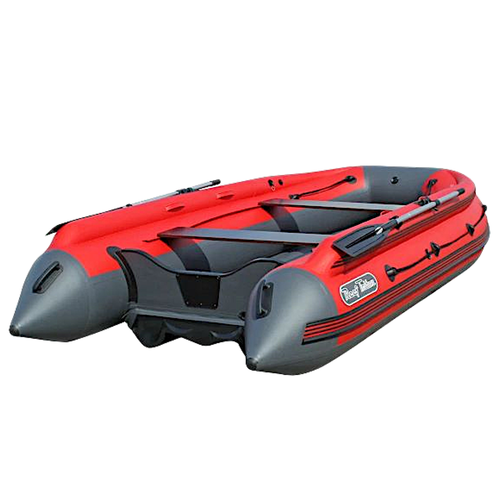 Лодка ПВХ Angler Reef Тритон 420FiНД с интегрированным фальшбортом