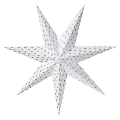СТРОЛА STRАLA Абажур 70 см, цветок/серебро