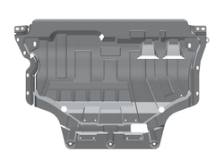 Защита картера и КПП Sheriff для Volkswagen Touran III 2015- арт.26.3708