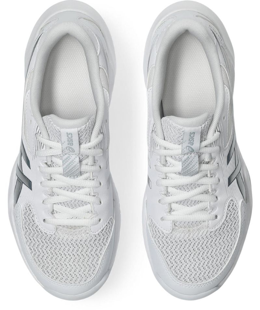 Женские кроссовки для бадминтона/сквоша Asics Gel-Rocket 12 - white/pure silver