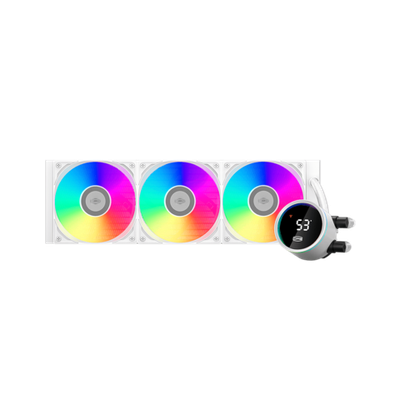 Водяное охлаждение для CPU PCCooler DA360 Pro ARGB Digital WH TDP 300W Intel/AMD Белый