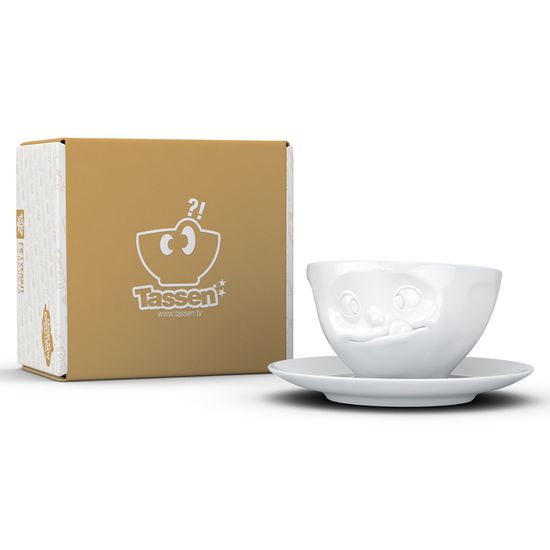 Чайная пара tasty, 200 мл, белая