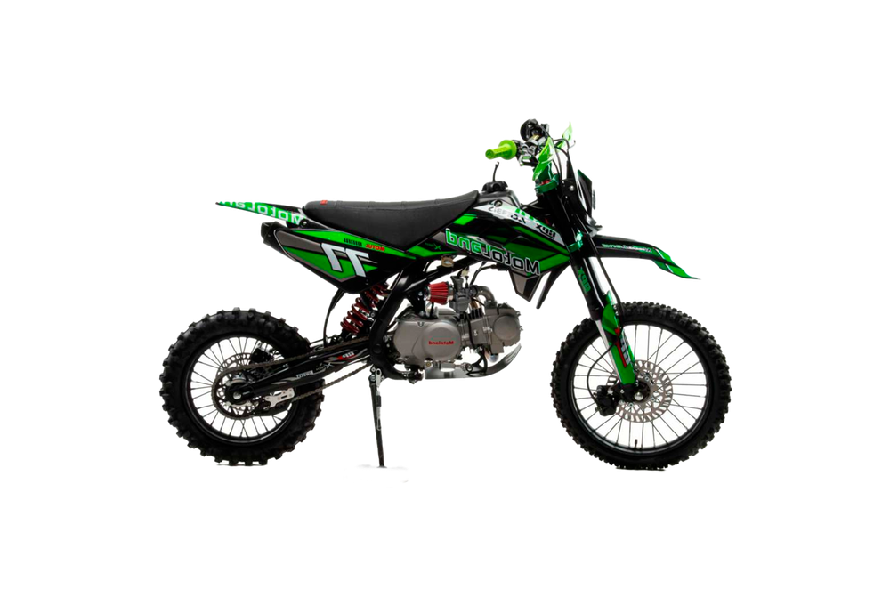 Питбайк Motoland JX125 зеленый (2022 г.)