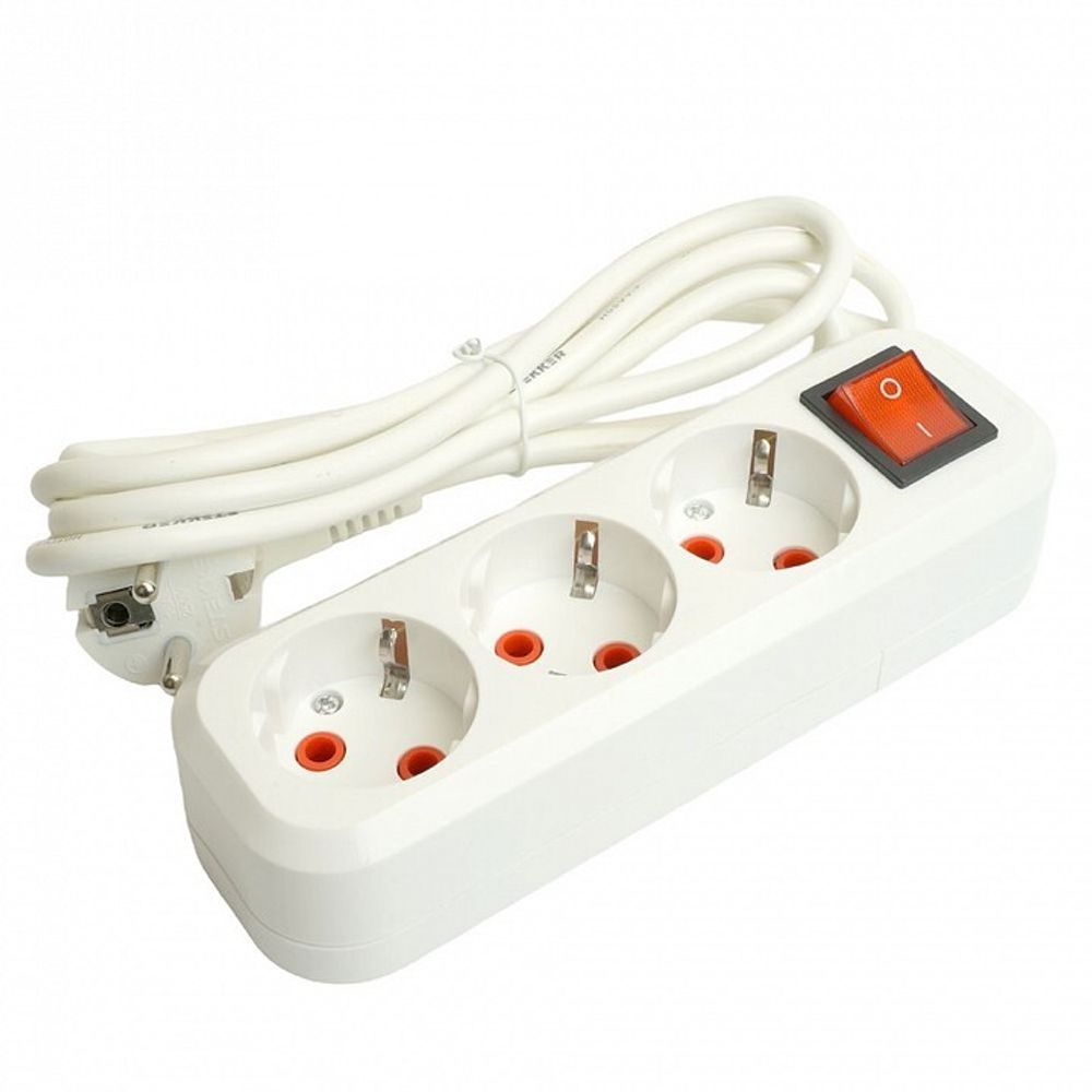 Удлинитель с выключателем Stekker Home 49354