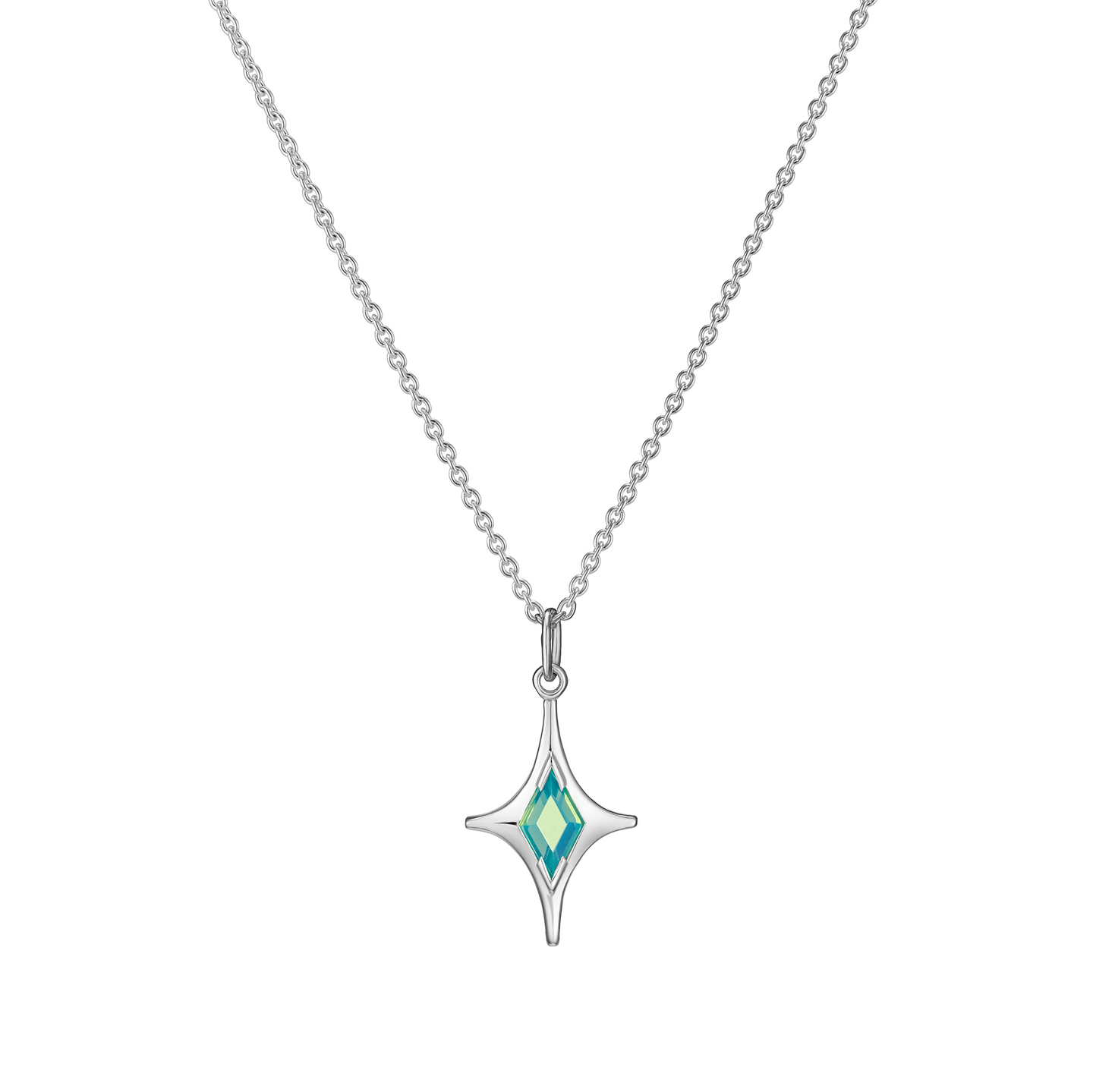 Подвеска Mar с зеленым опалом