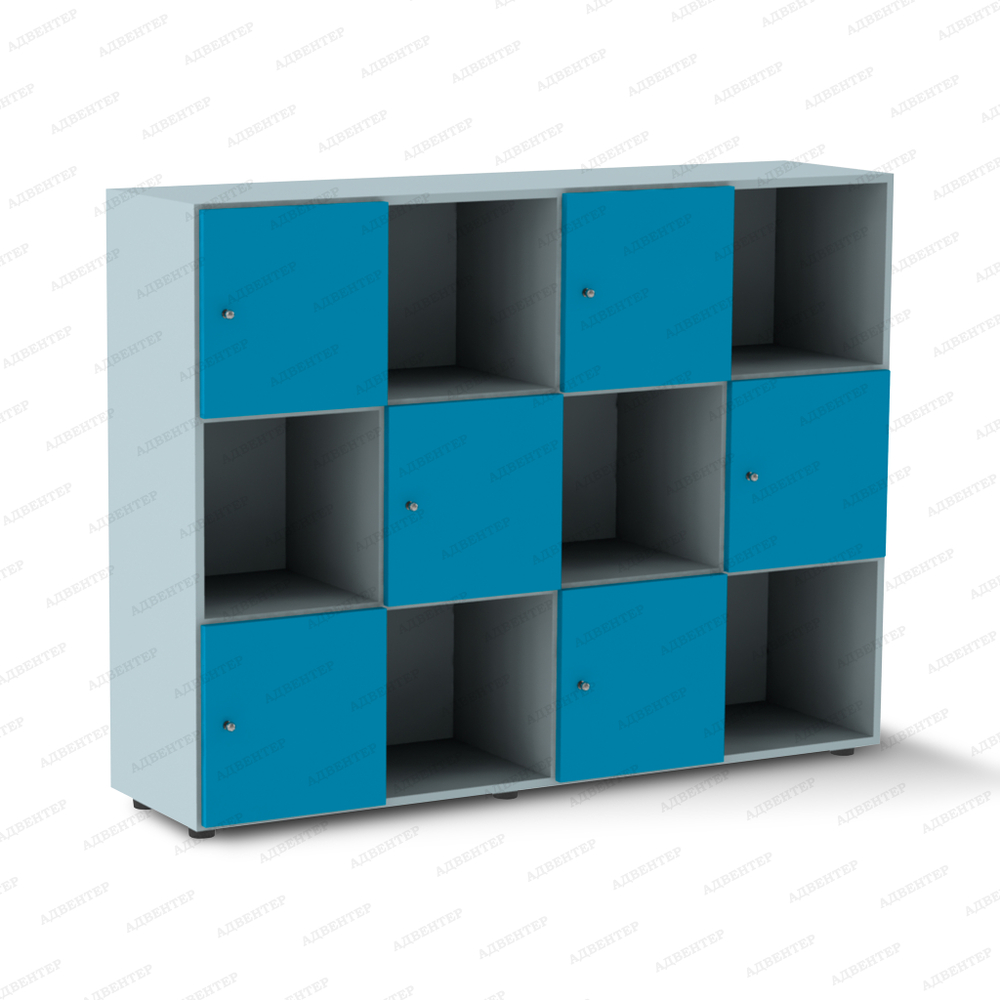 серый/синий односторонний