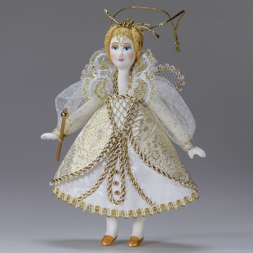 Ёлочная игрушка Девочка-фея