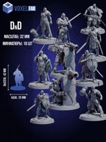 Стражи Света Миниатюры 10 шт. Dnd