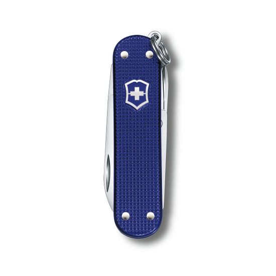 Складной нож Victorinox 0.6221.222G Night Dive c клинком из стали X55CrMo14, рукоять алюминиевый сплав Alox