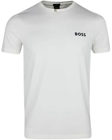 Мужская теннисная футболка BOSS Tee TOC - белая