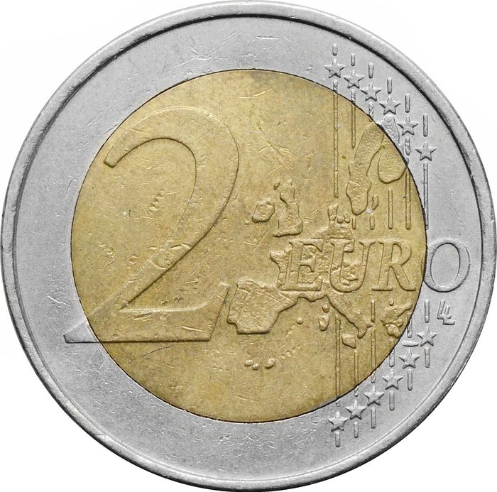 2 евро 2002 Германия XF