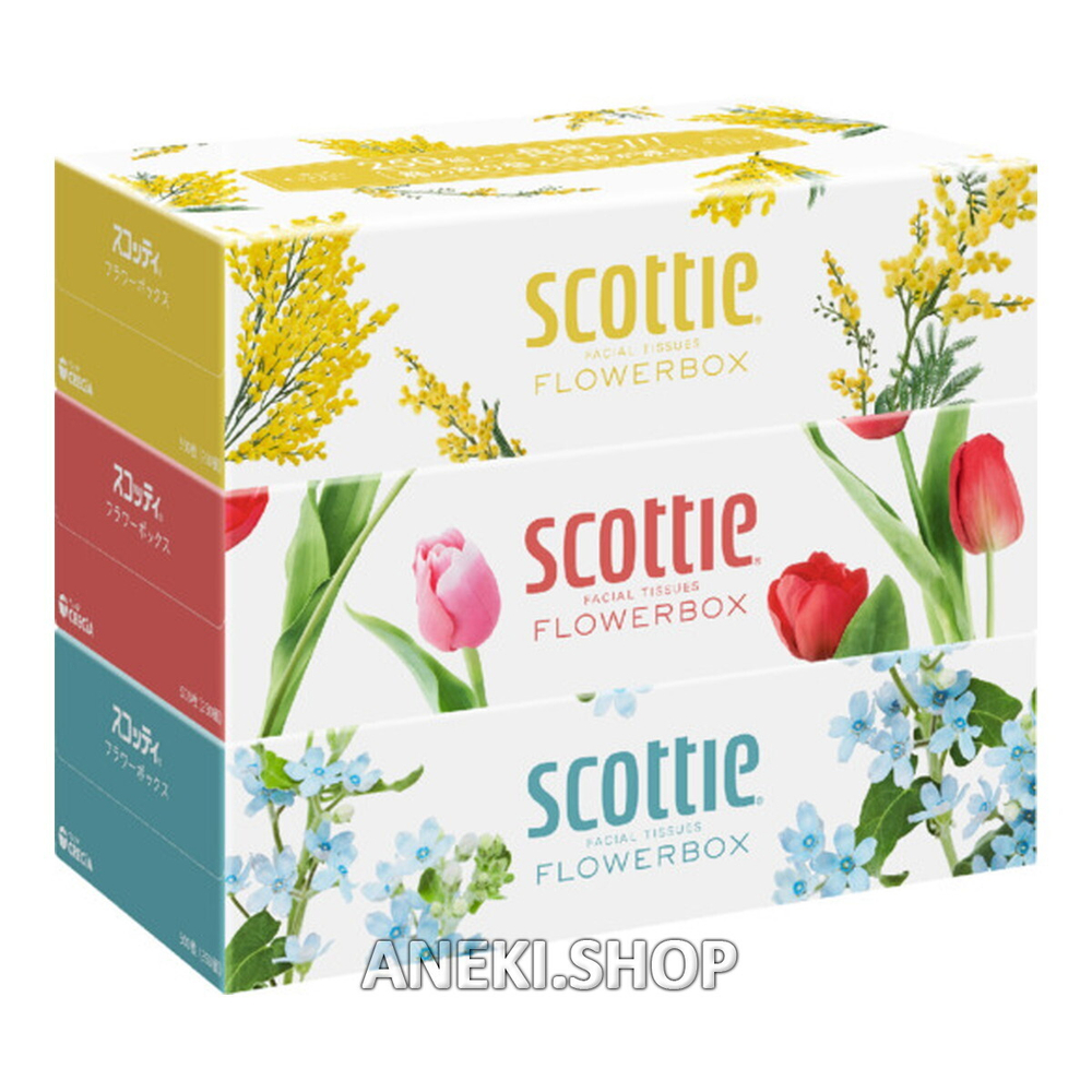 Салфетки двухслойные 250 шт Scottie Flowerbox Crecia