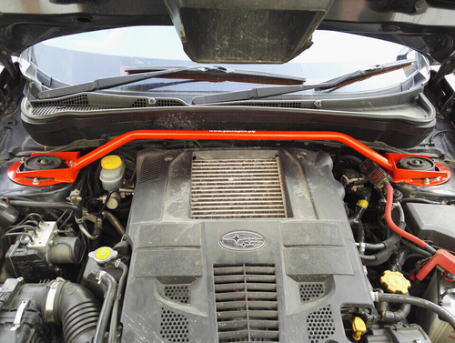 Распорка передних стоек (цельная) Subaru Forester 3 (SH) и Subaru Impreza (GH)