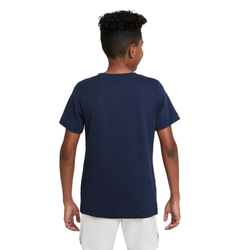 Футболка для мальчика теннисная Nike Court Dri-Fit Tee Rafa - obsidian