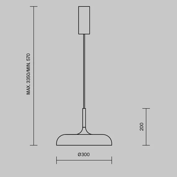 Подвесной светильник Герхард / Gerhard 3000К 19Вт Maytoni mod189pl-l12w3k1