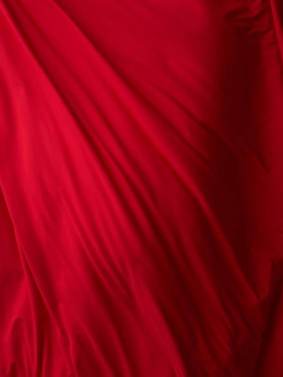 Микрофибра бельевая, эффект хлопка, Турция, красный (мерный лоскут)