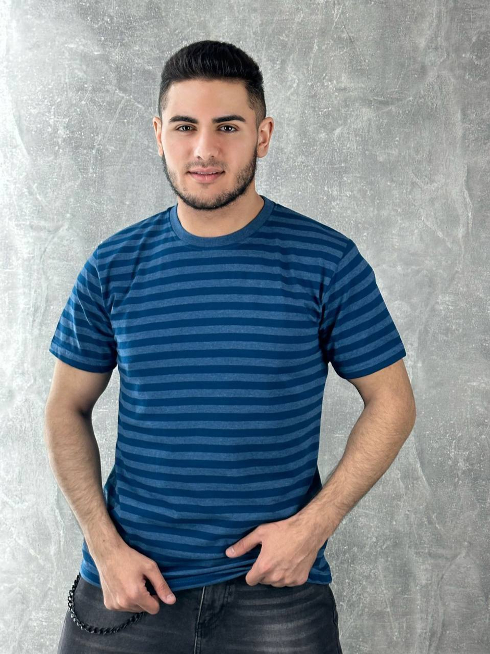 Футболка мужская ФМ0004 полоска